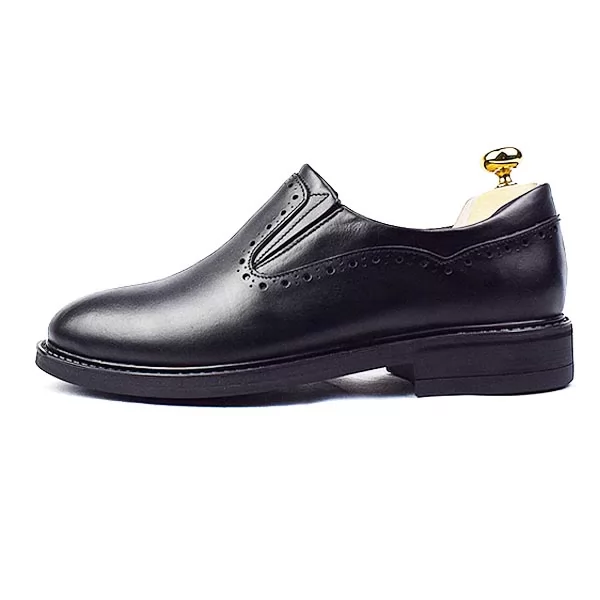 Chaussure pour homme 438 Noir cuir .......... sandale médicale femme confortable Maroc